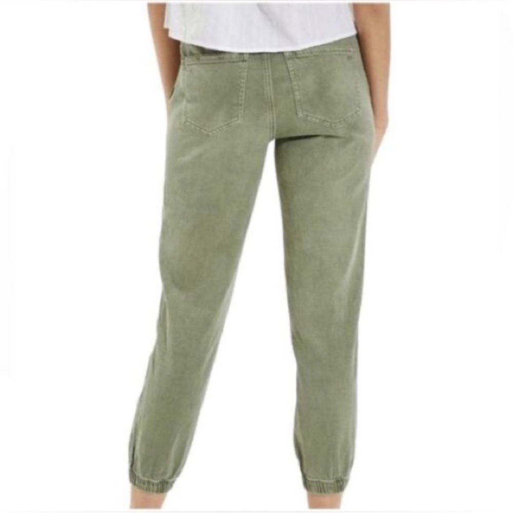 American Eagle Olive Green Drawstring Joggers - size 0 - Picture 3 of 8